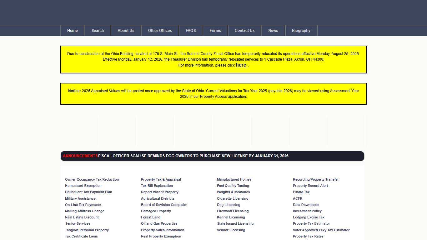 Summit County Fiscal Office